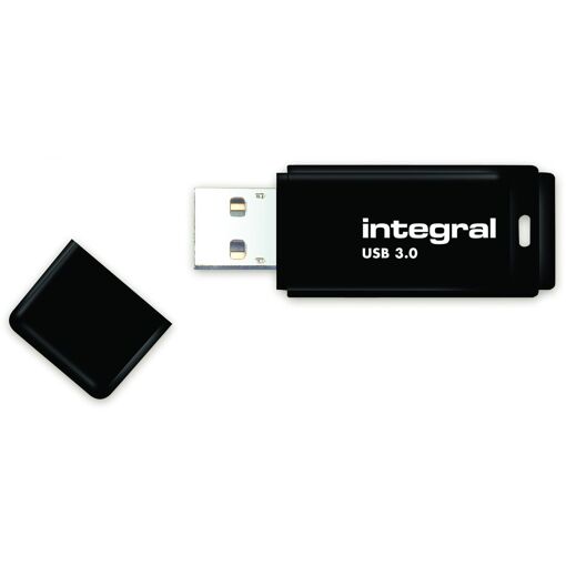 Unidad Flash Integral USB 3.0 de 8 GB - Negra