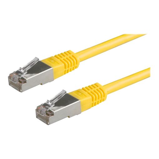 Câbles de connexion Secomp RJ-45 Cat 6, 1,5 m Jaune