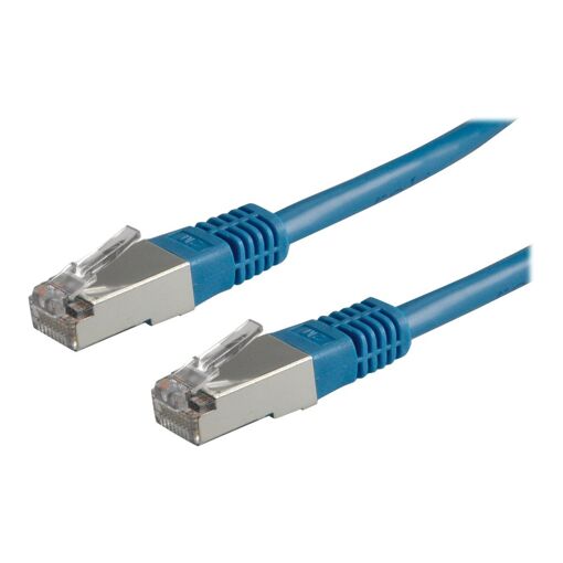 Secomp CAT 6 Molded Locking Cable, 1.5m, SFTP, PiMF, RJ-45 (M) to RJ-45 (M), Blue