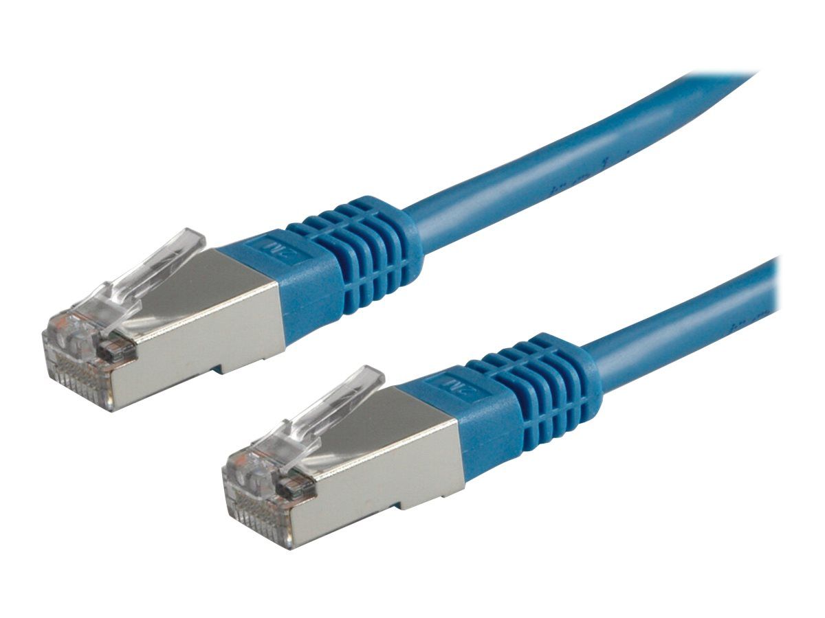 Secomp CAT 6 Molded Locking Cable, 1.5m, SFTP, PiMF, RJ-45 (M) to RJ-45 (M), Blue