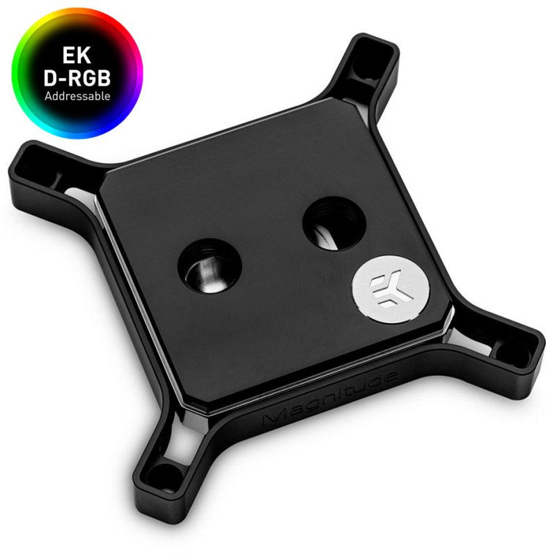 EK Water Blocks EK-Quantum Magnitude D-RGB Cooling Block - 20xx Nickel + Acetal