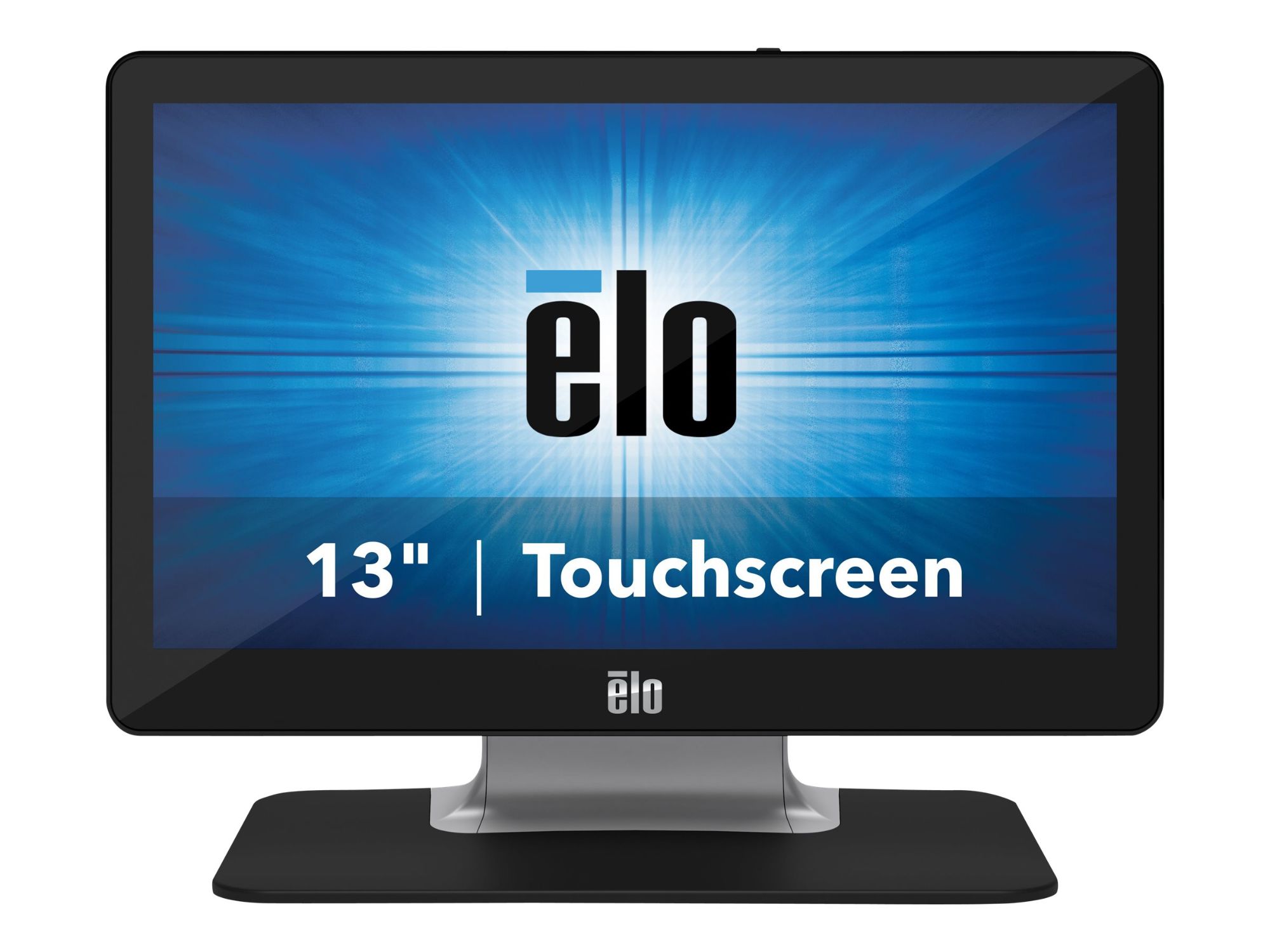 Elo ET1302L - Stand Alone - LCD Screen - 13.3" - Touchscreen - 1920 x 1080 Full HD (1080p) - 300 cd/m² - 800:1 - 25ms - HDMI, VGA, USB-C - Speakers - Black
