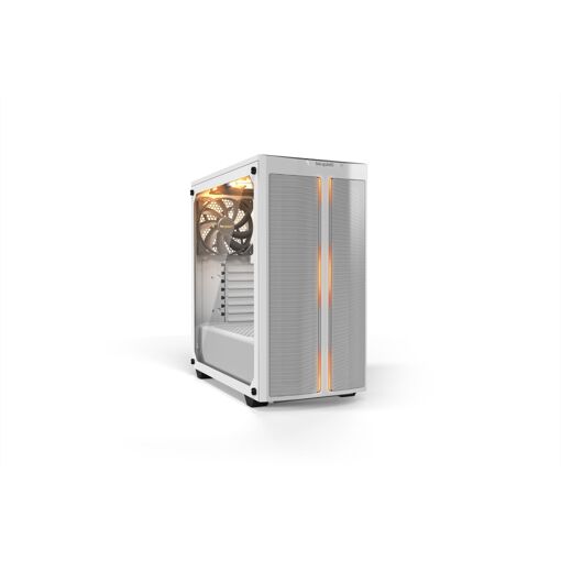 Caja Listan Pure Base 500DX - Torre MIDI ATX con panel de vidrio templado - Blanco