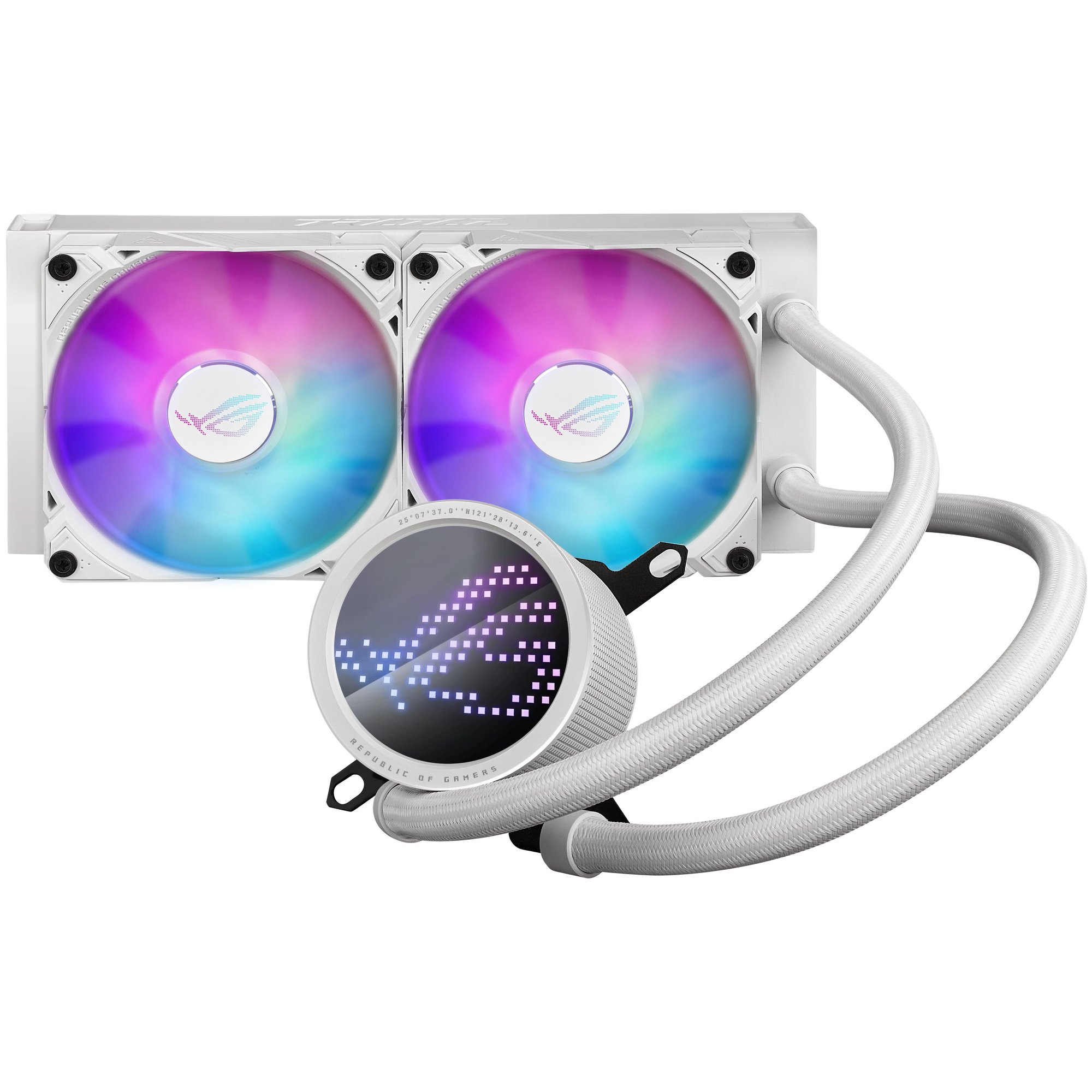 ASUS ROG Ryuo III 240 ARGB Liquid CPU Cooler - White