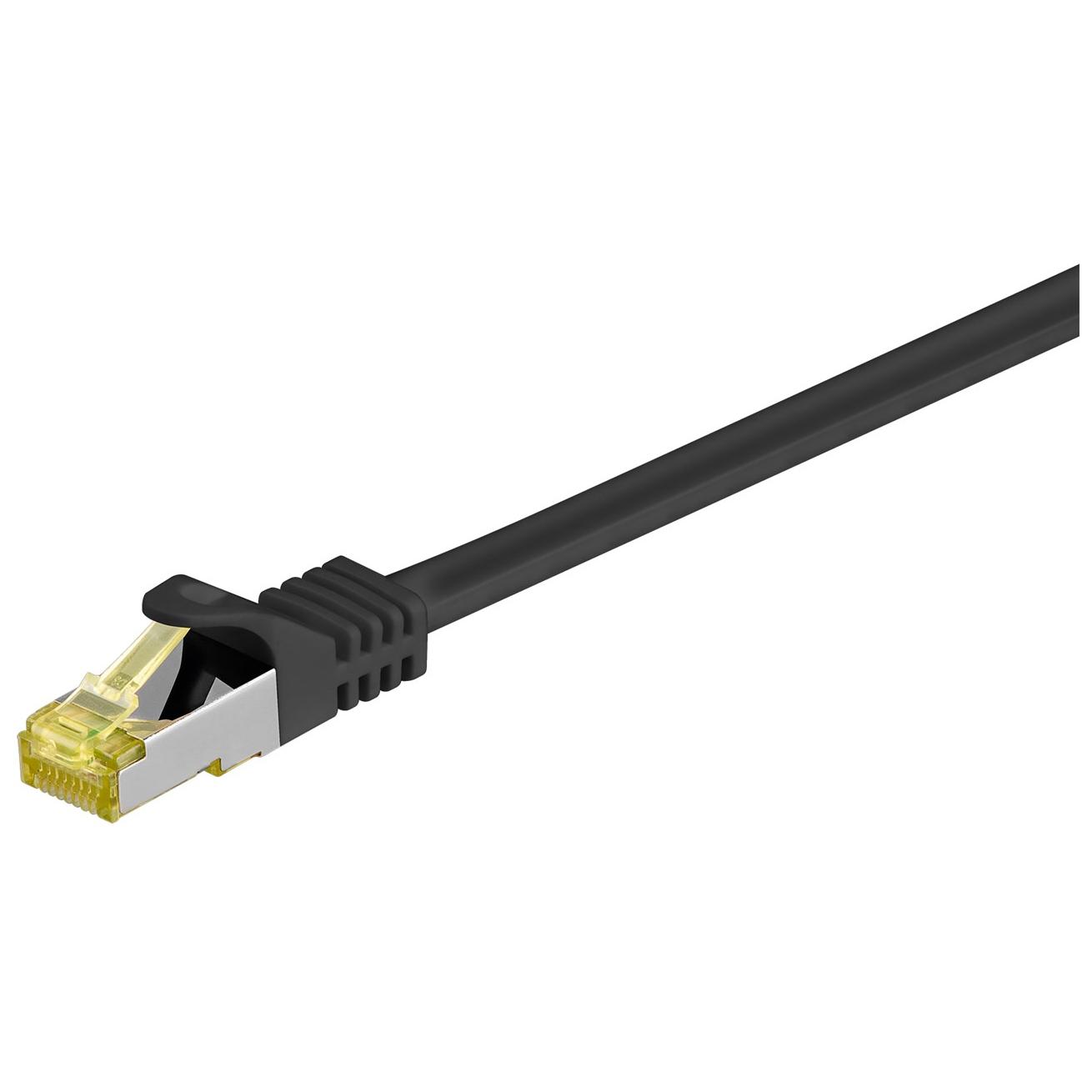 Goobay 91608 Network Cable Black 2m Cat7 S/FTP (S-STP)