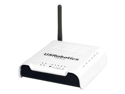 USRobotics Wireless Router - 4-Port Switch - 802.11b/g - 2.4GHz
