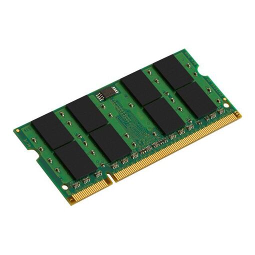 Módulo de memoria Kingston 1GB DDR2 (200 pines, 667MHz/PC2-5300, CL5, 1.8V, sin búfer, no ECC)