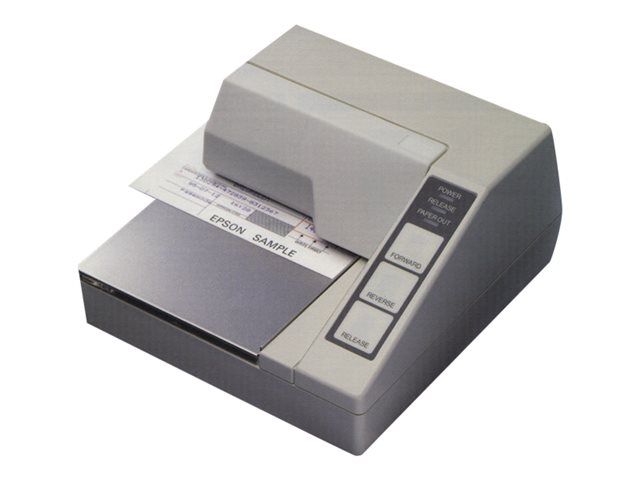 Epson TM U295 Receipt Printer - Matrix - JIS B5 - 16.2 dpi - 7 Pin - Up to 2.1 Lines/Sec - Serial - White