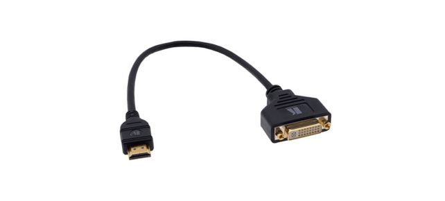 Kramer ADC-DF/HM 30cm HDMI to DVI-I Adapter