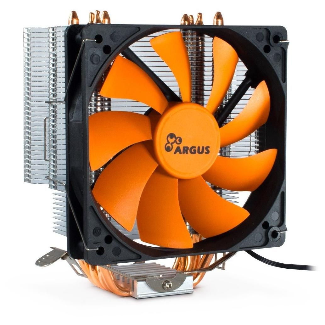 Dynatron Argus SU-260 12cm CPU Cooler - Black, Orange