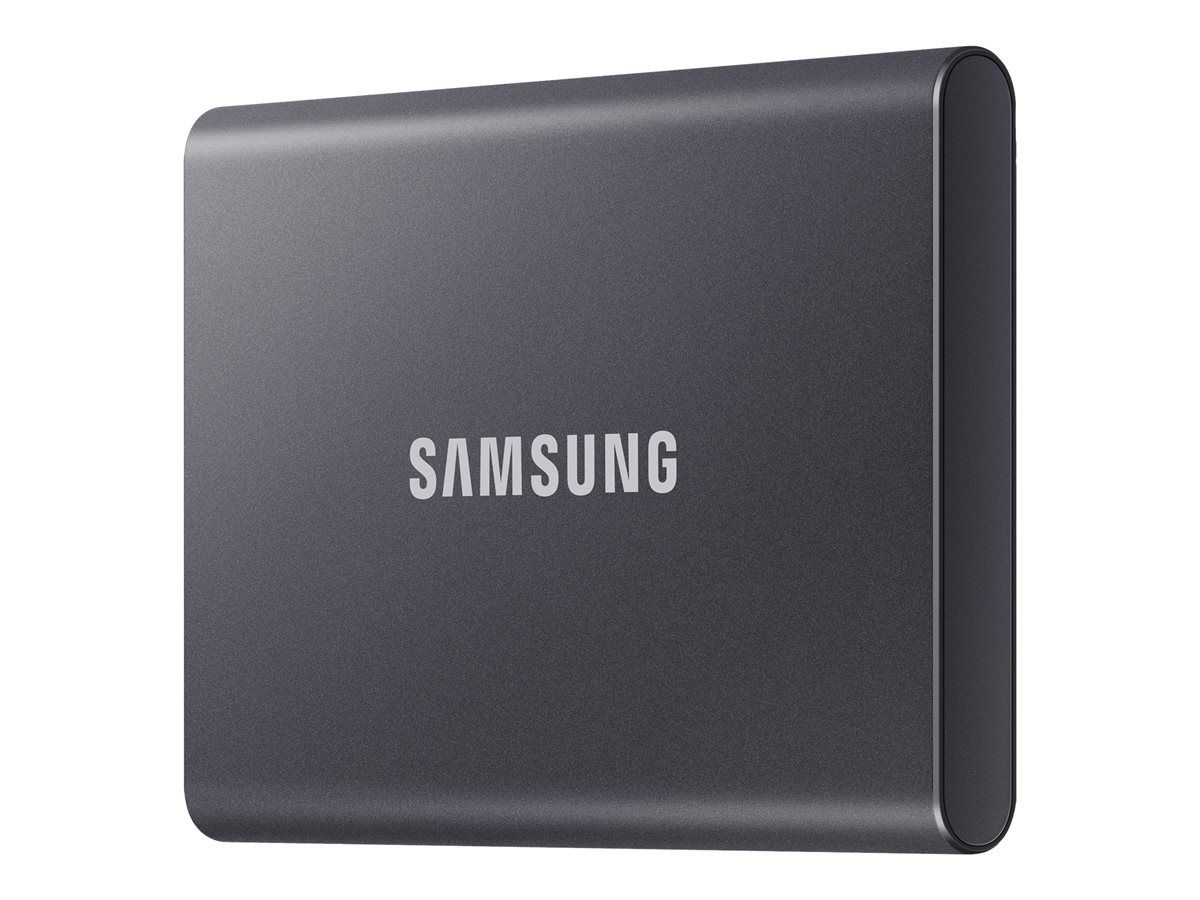 Samsung T7 Portable SSD - 1TB - Encrypted - USB-C - Gray Titan