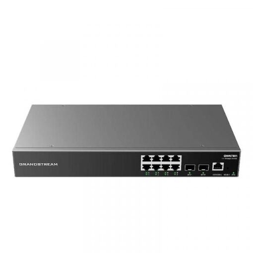 Commutateur réseau Grandstream Networks GWN7801P L2+ Gigabit Ethernet (10/100/1000) Noir