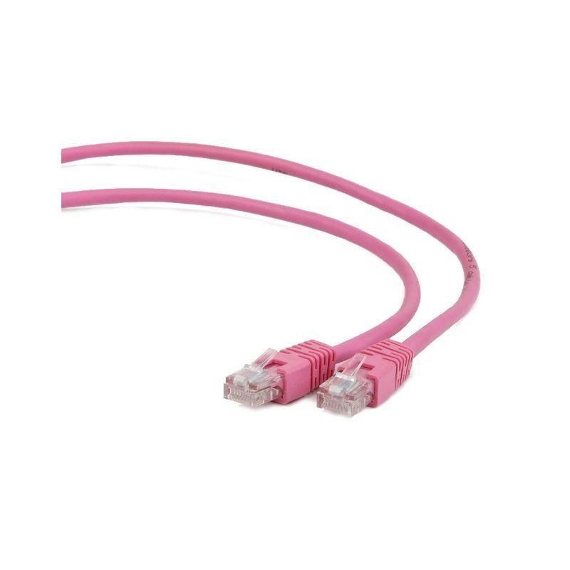 Gembird RJ-45 to RJ-45 Cable - 3 ft - FTP Cat 6 - Molded - Pink