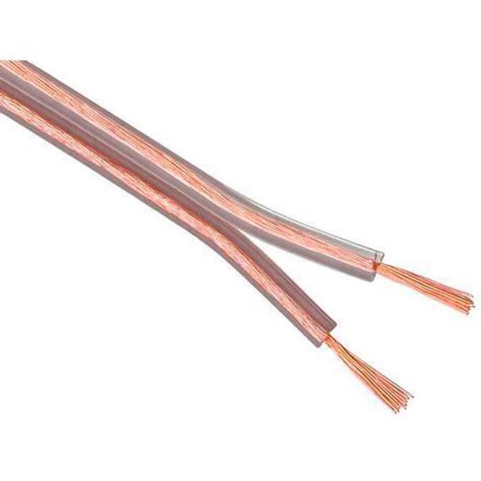 Velleman Speaker Cable 2 x 1.5mm² 25m OFC RedBlack