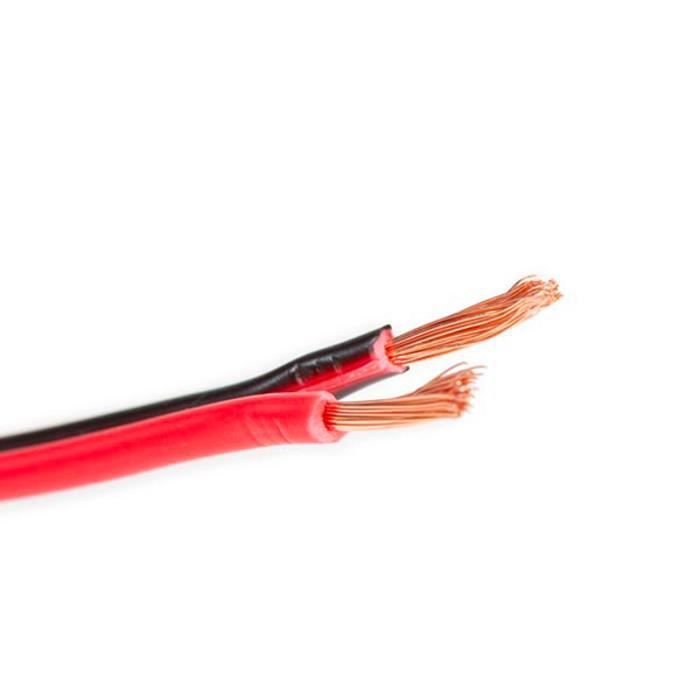 Velleman Speaker Cable 2x2.5mm² 25m OFC RedBlack