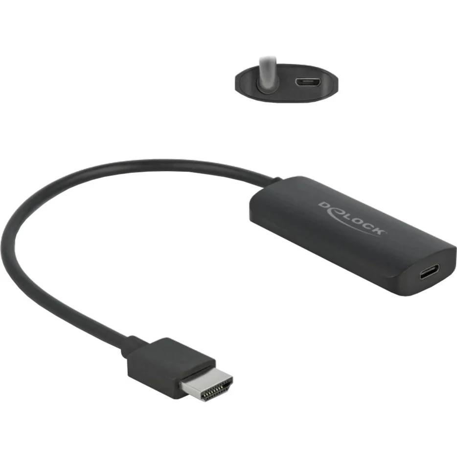 HDMI to USB-C Adapter (8K) - Delock Black
