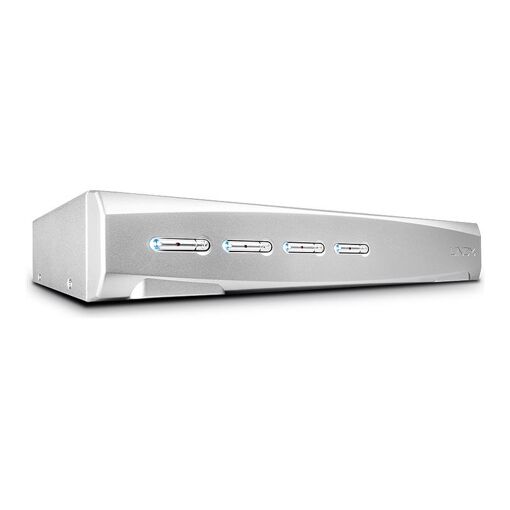 Commutateur KVM Lindy 4 ports DVI-I avec USB 2.0 et audio