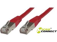 Cable de red MicroConnect - 1 m, STP, CAT5e, RJ-45 (M) a RJ-45 (M), bloqueado, blanco