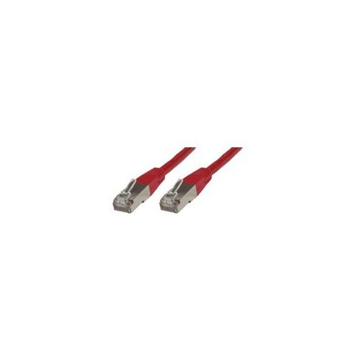 MicroConnect Network Cable - 50cm, RJ-45 (M) to RJ-45 (M), FTP, CAT 5e, Red