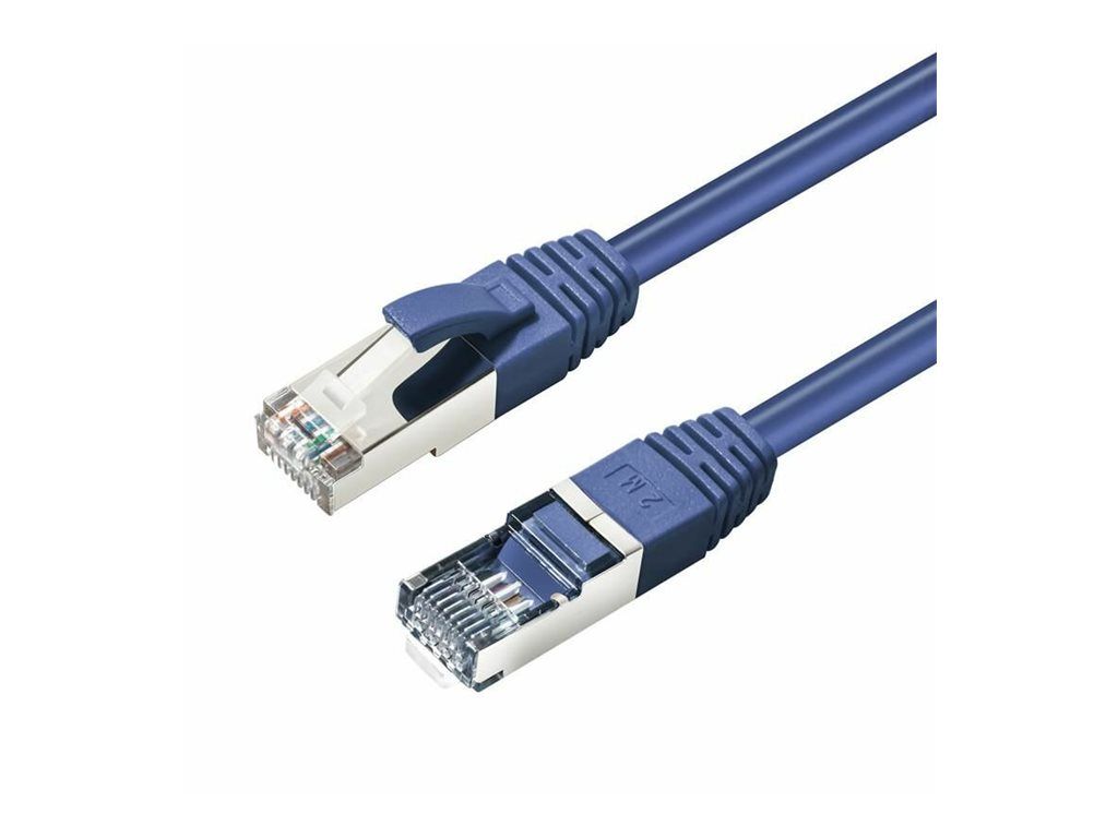 MicroConnect Network Cable - 15m, CAT6 SSTP, Shielded Twisted Pair, Blue