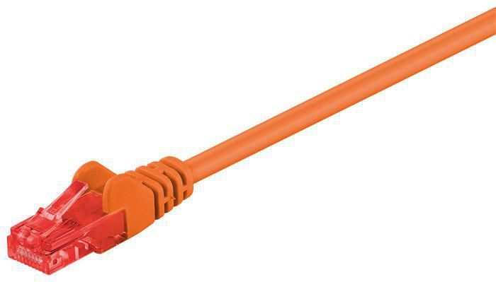 Câble réseau MicroConnect B-UTP615O orange, 15 m, Cat6 U/UTP