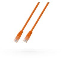 MicroConnect Network Cable - 1m, CAT 5e, UTP, RJ-45 (M) to RJ-45 (M), Orange