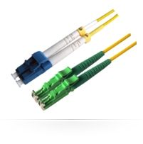 MicroConnect Network Cable - Single Mode E2000/APC to LC/UPC - 10m - Optical Fiber - 9/125 µm