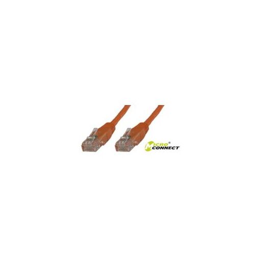 Câble réseau MicroConnect - 50 cm, RJ-45 (M) vers RJ-45 (M), UTP, CAT 5e, Orange