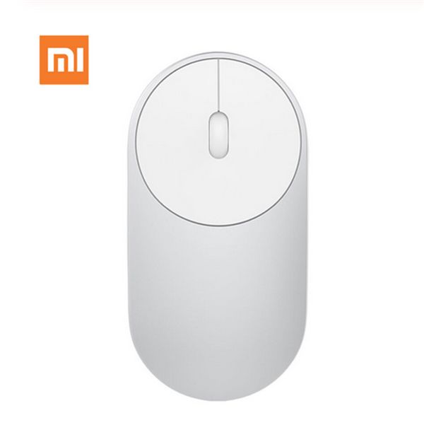 Souris sans fil Xiaomi 1200 dpi, souris optique 2,4 GHz, souris mini pour MacBook et ordinateur portable - Argent