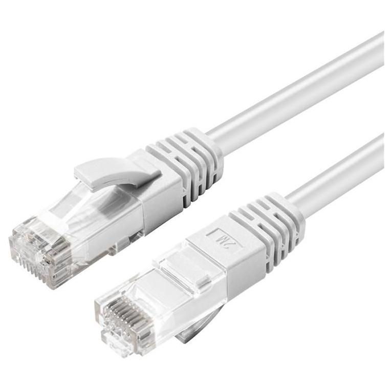 Cable MicroConnect Cat6 UTP - 30 m Blanco