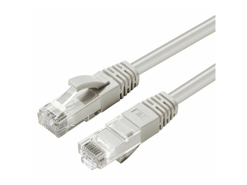 MicroConnect Network Cable - 4m UTP Cat6 - Halogen-Free - Gray (RJ-45 Male to RJ-45 Male)