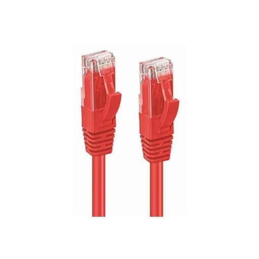 MicroConnect Network Cable - 5m, RJ-45 (M) to RJ-45 (M), UTP, CAT 5e, Red
