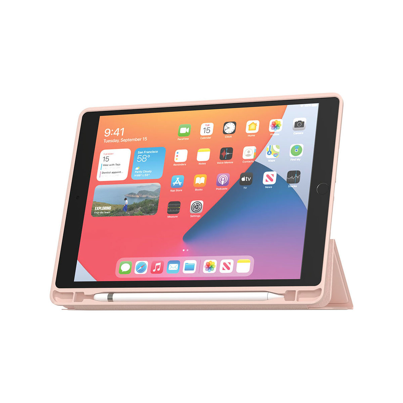 Fundas SlimSkin MW para iPad Air 13 (M2 2024) - Rosa