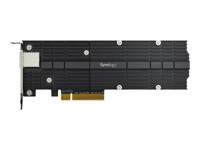 Synology E10M20-T1 Network Adapter - Low Profile PCIe 3.0 x8 - 10Gb Ethernet 1x - for Synology RS820, SA3400, SA3600; Disk Station DS1618, DS1819, DS2419; RackStation RS820