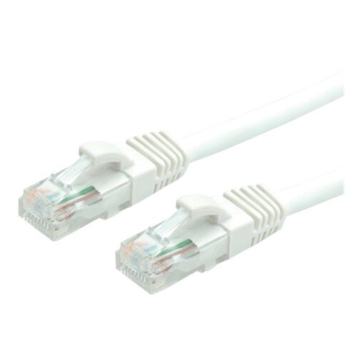Secomp CAT 6 Solid RJ-45 Cable, 5m, UTP, Halogen-free, White
