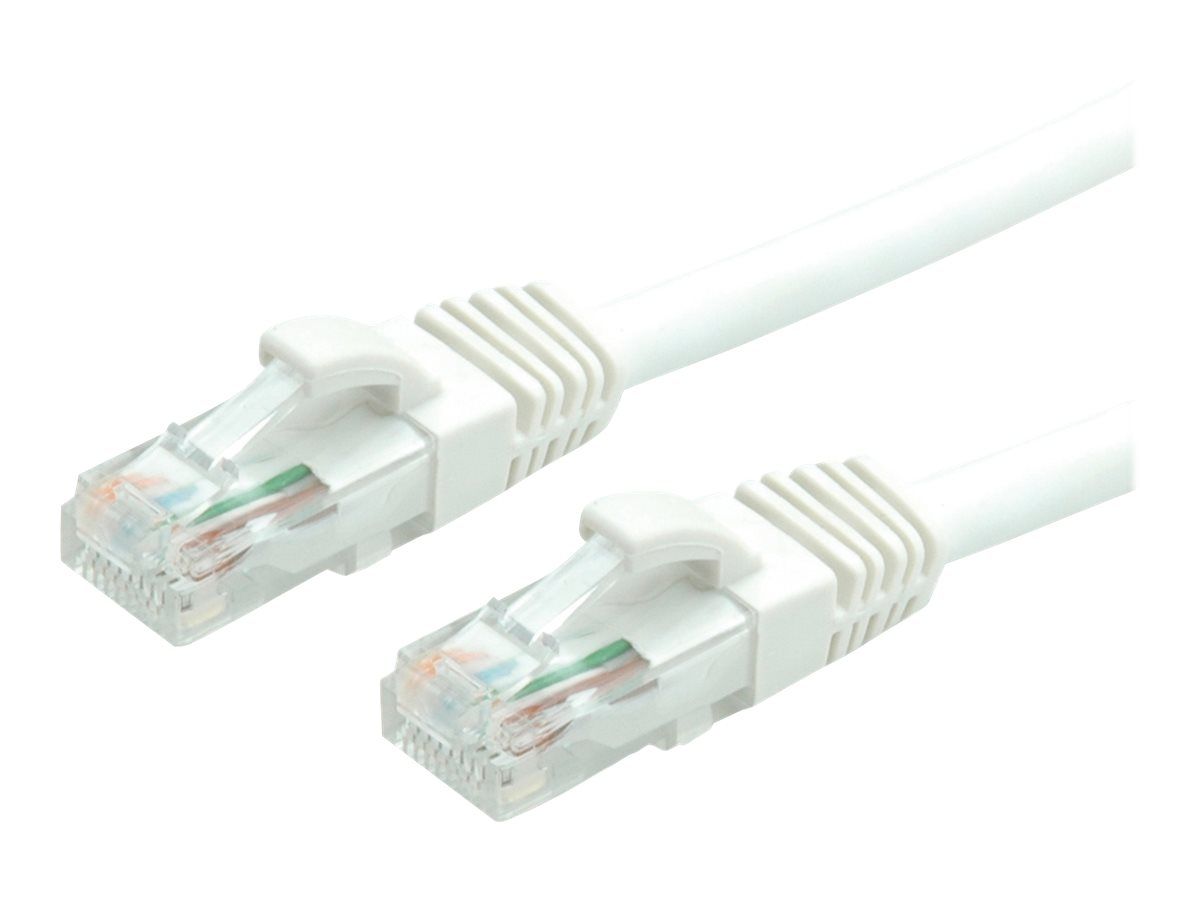 Secomp CAT 6 Solid RJ-45 Cable, 5m, UTP, Halogen-free, White