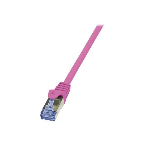 Câble de connexion LogiLink PrimeLine 2direct - 0,5 m, RJ-45 (M) vers RJ-45 (M), SFTP, CAT 6a