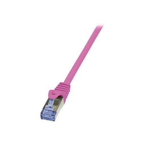 Câble 2direct CAT 6a SFTP, 3 m, Rose
