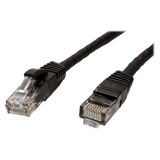 Secomp CAT 6 UTP RJ-45 Cord - 1m, Black