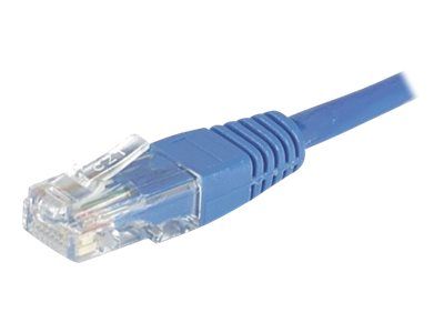 Exertis Connect CAT 6 U/UTP Cord - 50cm Blue