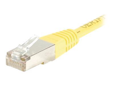 Exertis Connect CAT 6 Shielded Cable - 2m, RJ-45 (M) to RJ-45 (M), Yellow