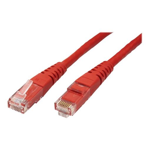 Câble de connexion Secomp RJ-45 à RJ-45 - 1 m - Rouge (CAT 6)