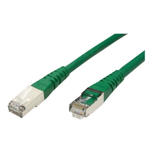 Câble Secomp RJ-45 à RJ-45 vert CAT 6 SFTP de 30 cm