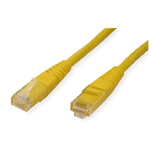 Câble Secomp UTP CAT 6 RJ-45, 30 cm, Jaune