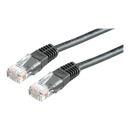 Secomp Cat 6 RJ-45 Cable, 7m Black