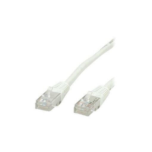 Secomp RJ-45 to RJ-45 Cable - 2m - UTP Cat 6e - Molded, Locked - White