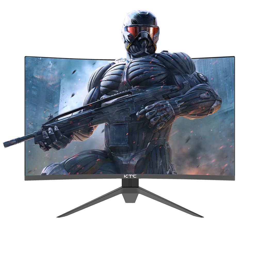 KTC H32S17 32-inch Curved Gaming Monitor, 1500R Curve, QHD 2560x1440, 165Hz, HDR10, 99% sRGB, 1ms Response Time