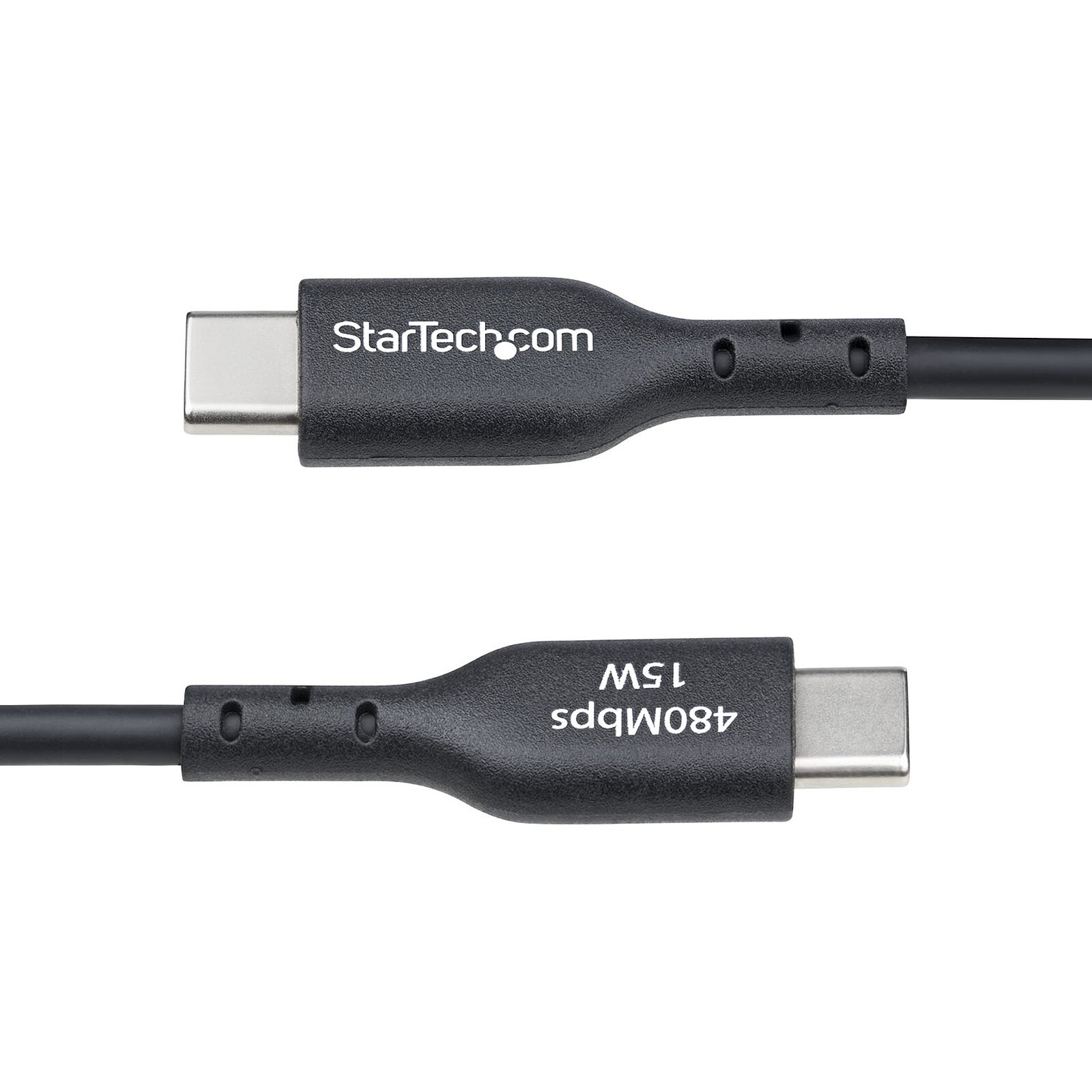 Cable USB-A a USB-C 2.0 StarTech.com - 3A - 2 m - Negro