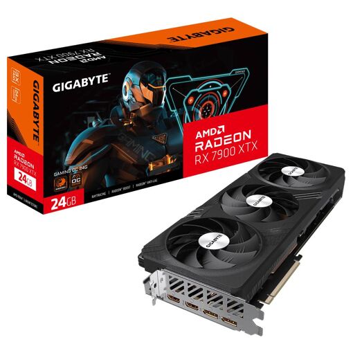 Carte graphique Gigabyte Gaming Radeon RX 7900 XTX OC 24G - AMD 24 Go GDDR6