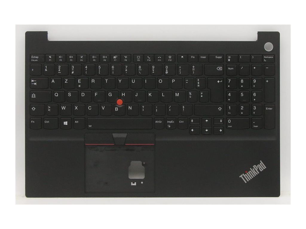 Lenovo ThinkPad E15 Gen 2 Keyboard - French AZERTY - Black